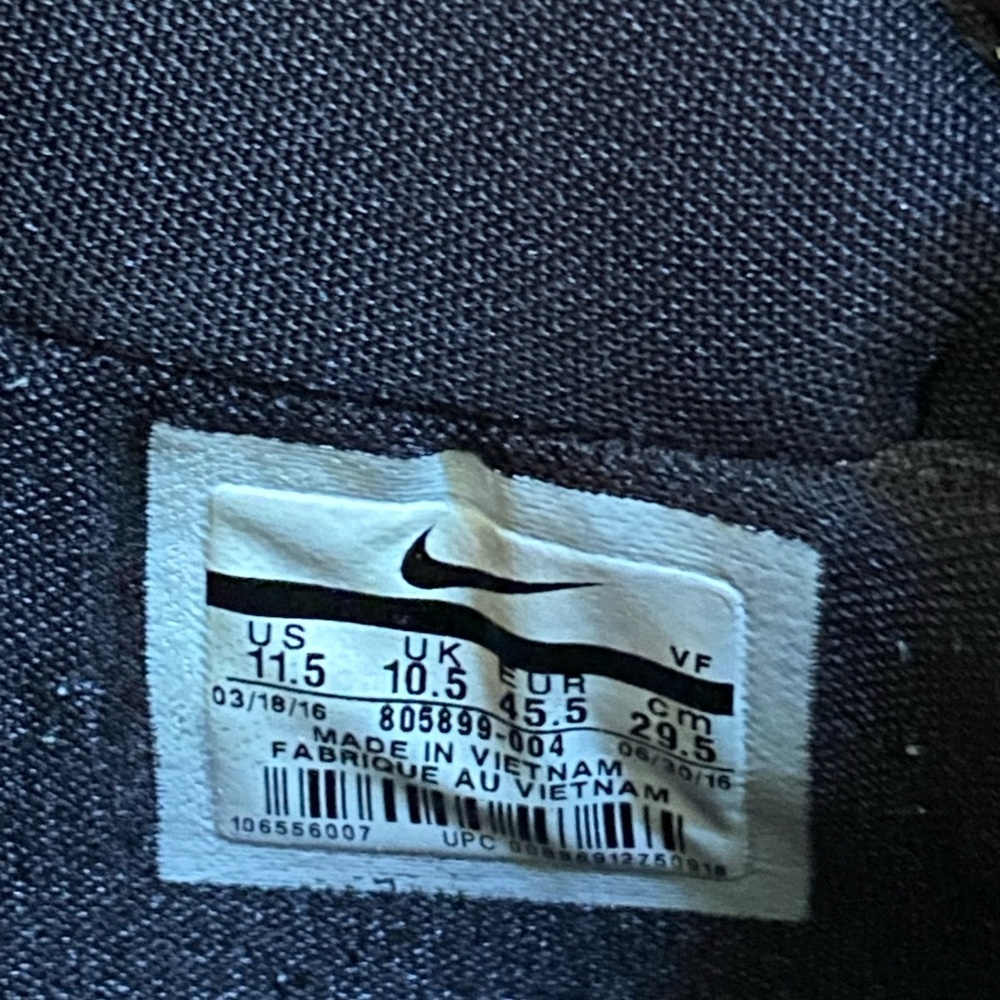 Nike Lunar Force 1 LF1 Men's Winterized Duckboot 11.5 - Picture 9 of 9
